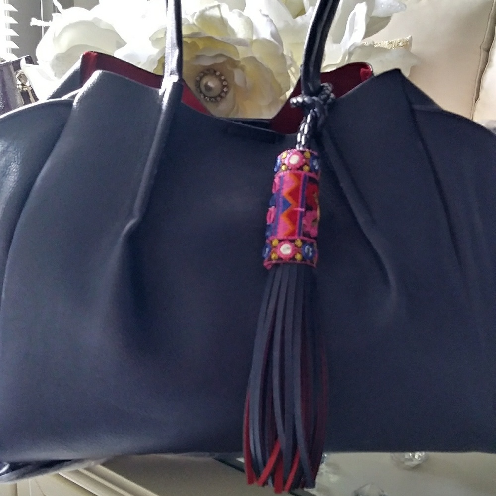 Big Buddha Leather Handbag